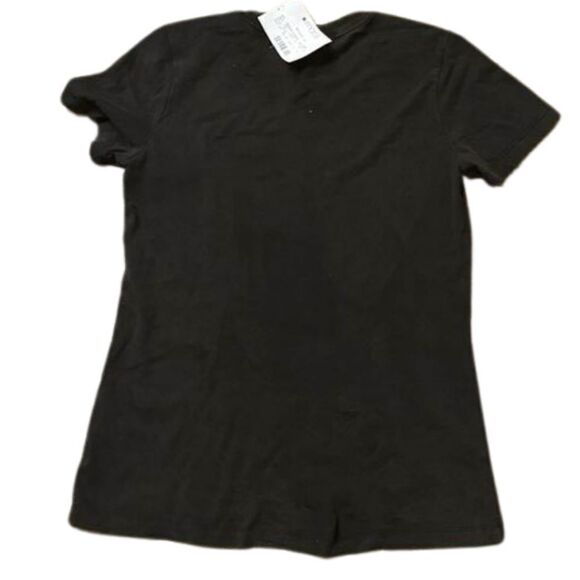Nike Womens Sportswear Cotton Logo T-Shirt,Black,X-Small - Picture 14 of 16